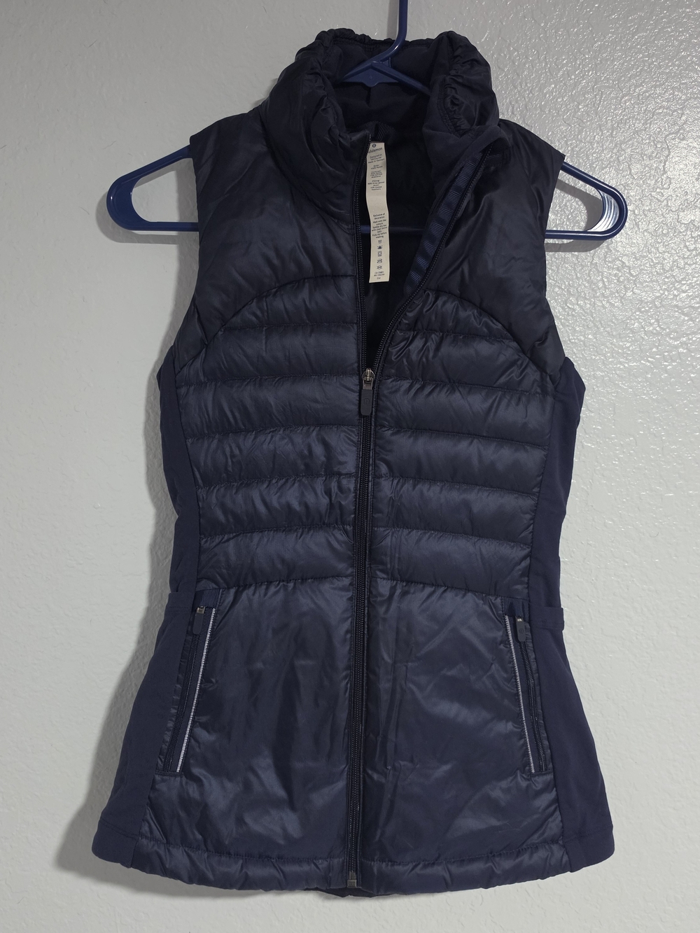 lululemon athletica Navy Quilted Puffer Vest